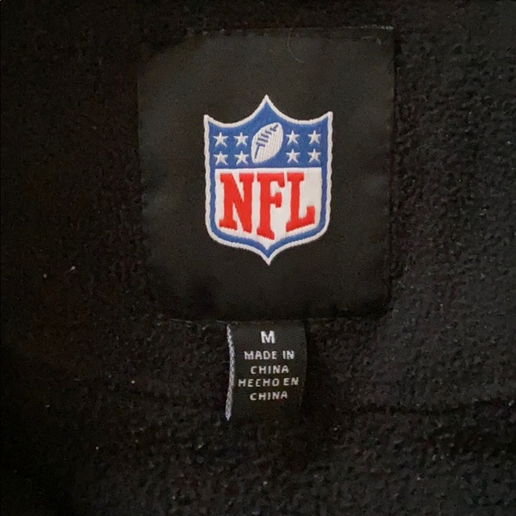 CAROLINA PANTHERS Zip Hoodie Sweatshirt - Picture 6 of 6